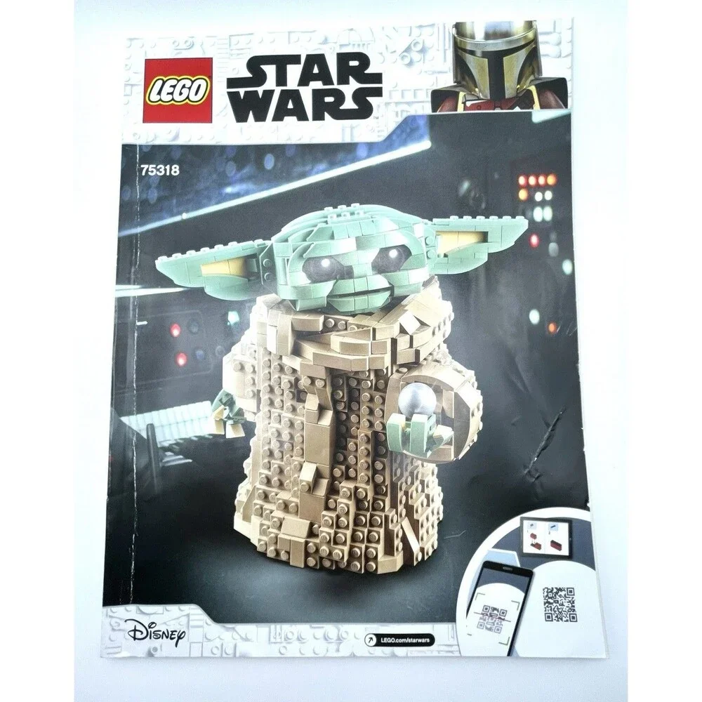 LEGO Manual Only Star Wars 75318 The Child Paper Instructions The Mandalorian